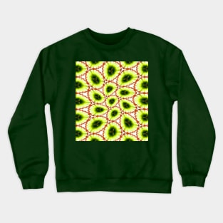 Yellow Daffodil Pattern Crewneck Sweatshirt